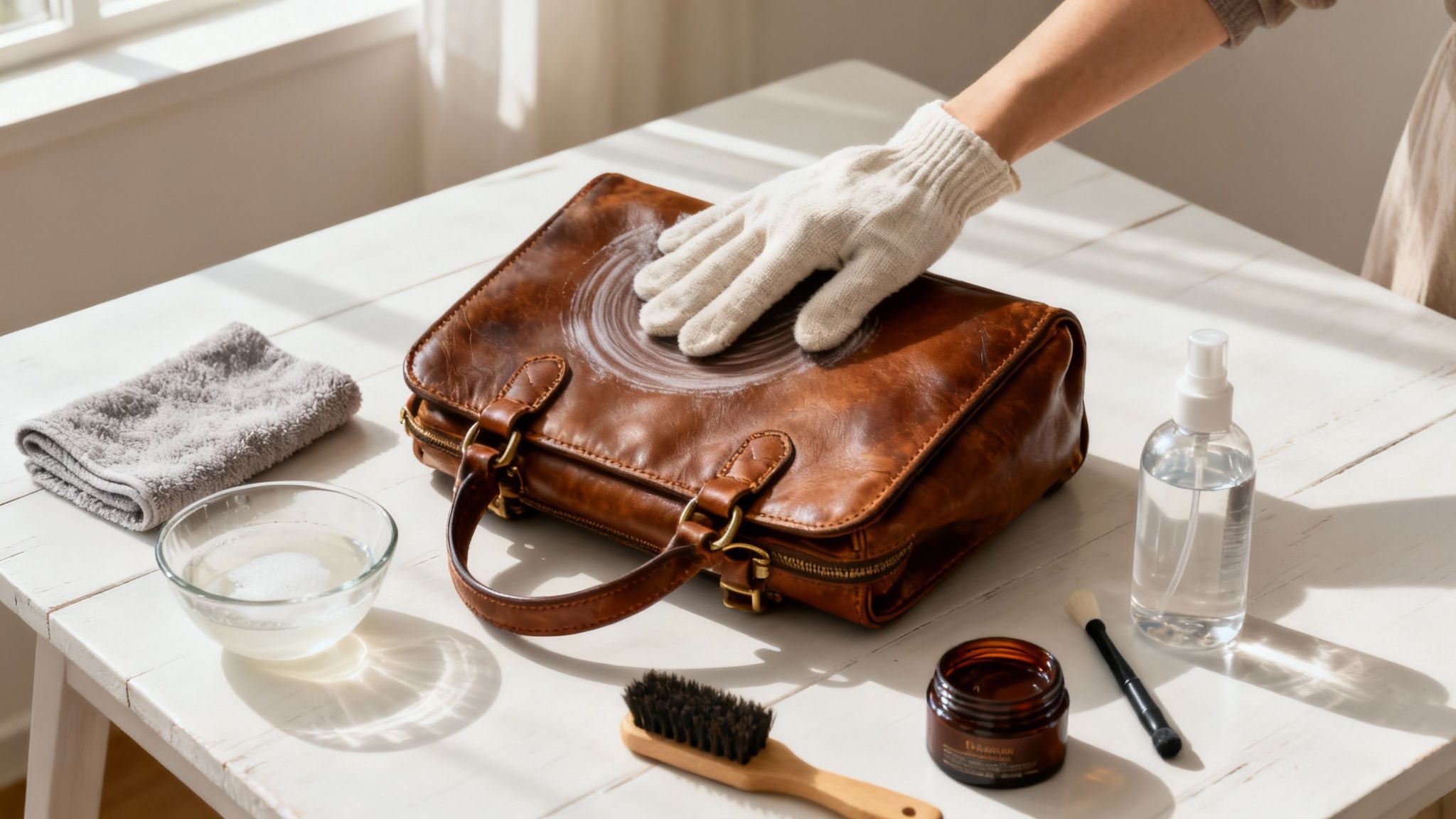 how to clean a leather purse at home: Easy, Fast Guide