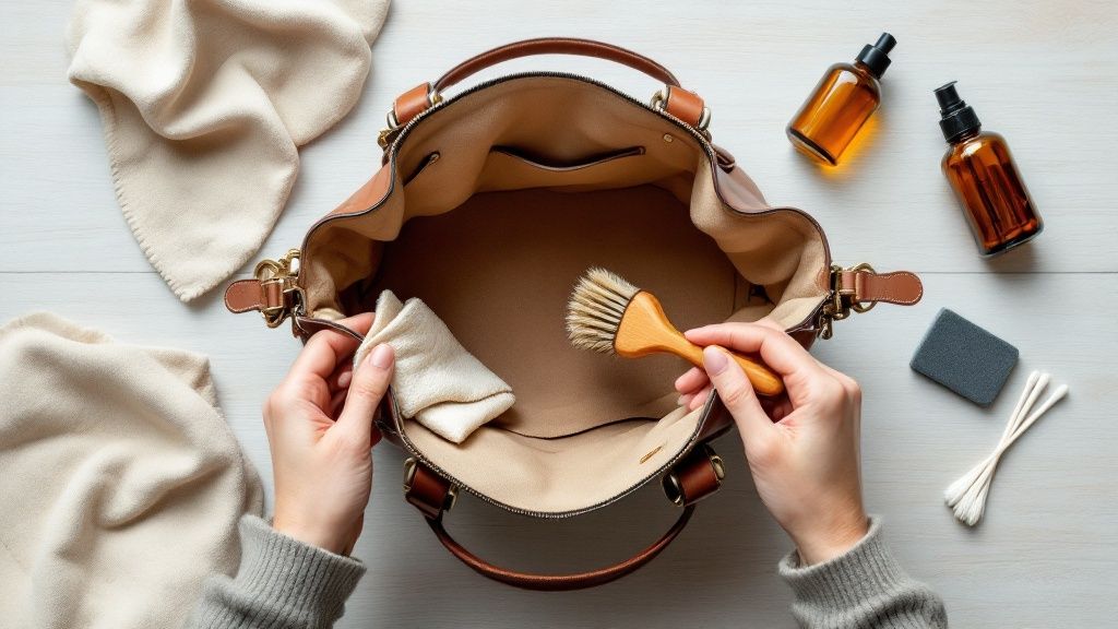 How to Clean Handbag Interior for a Fresh Look