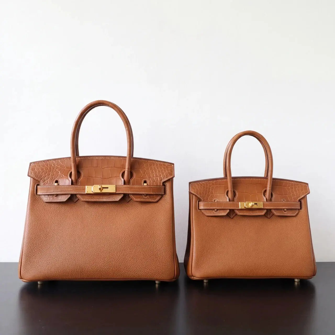 THE GWEN LEATHER AND CROC DUO partners-demo