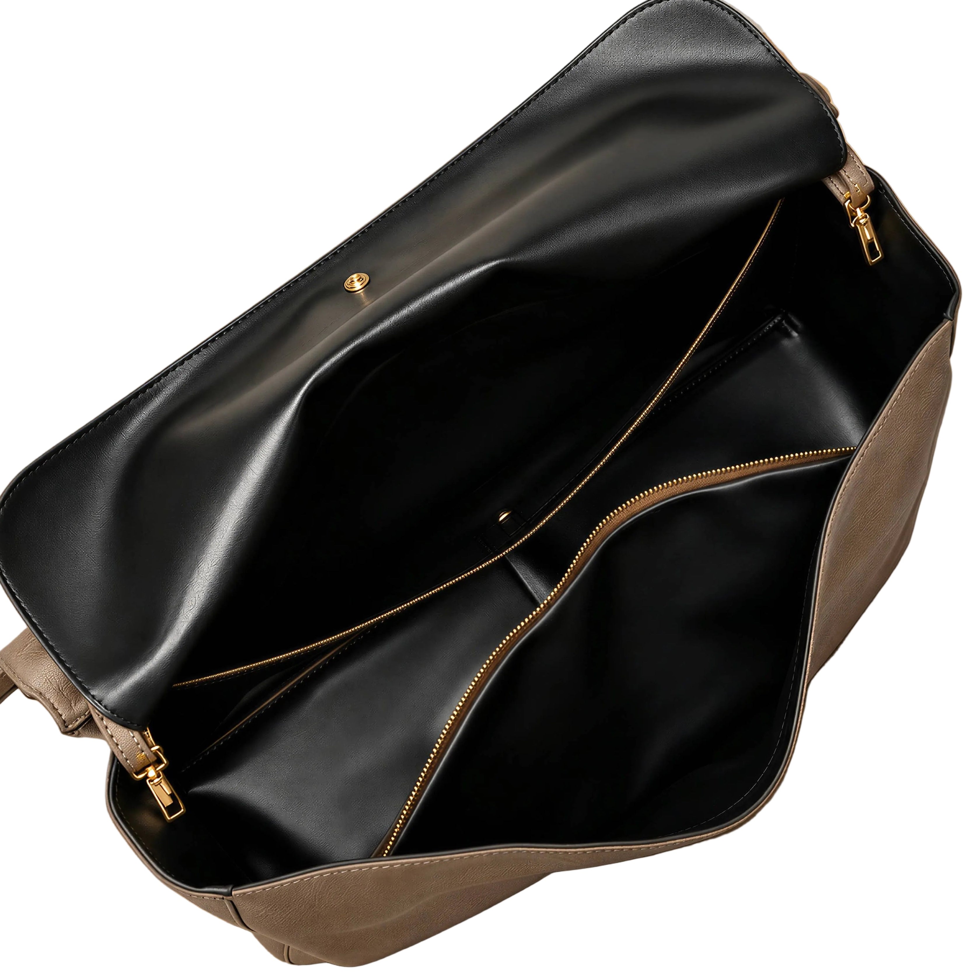 WILMA LARGE SUEDE SHOULDER BAG