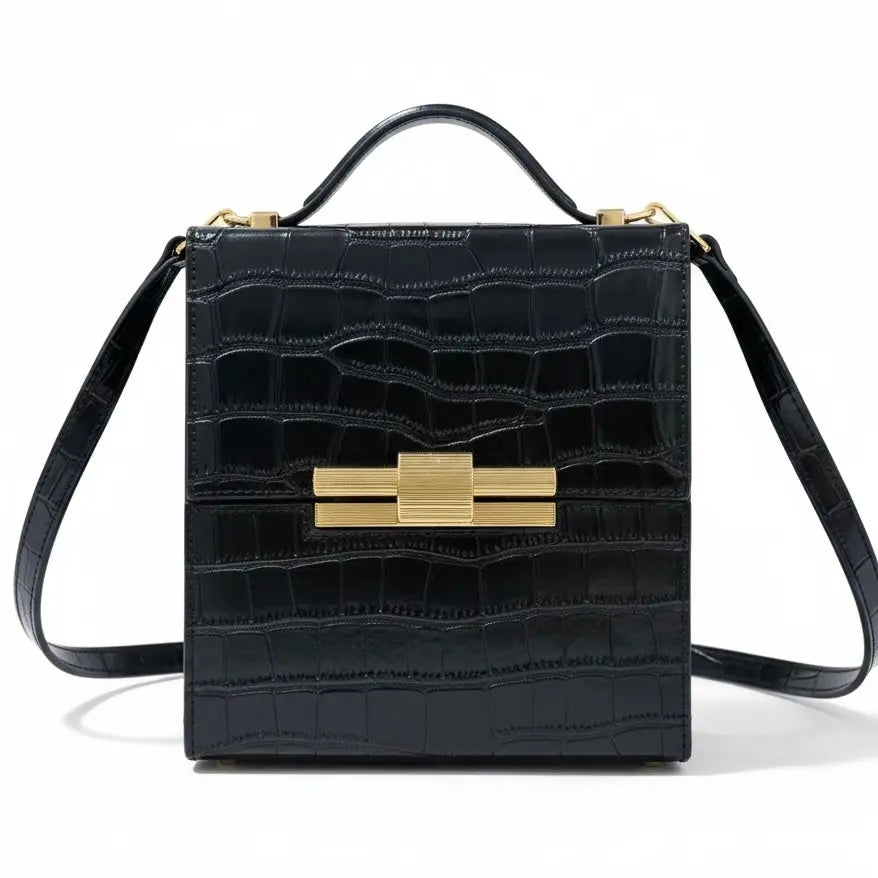 THE NINA CIGAR BOX BAG thebagicon