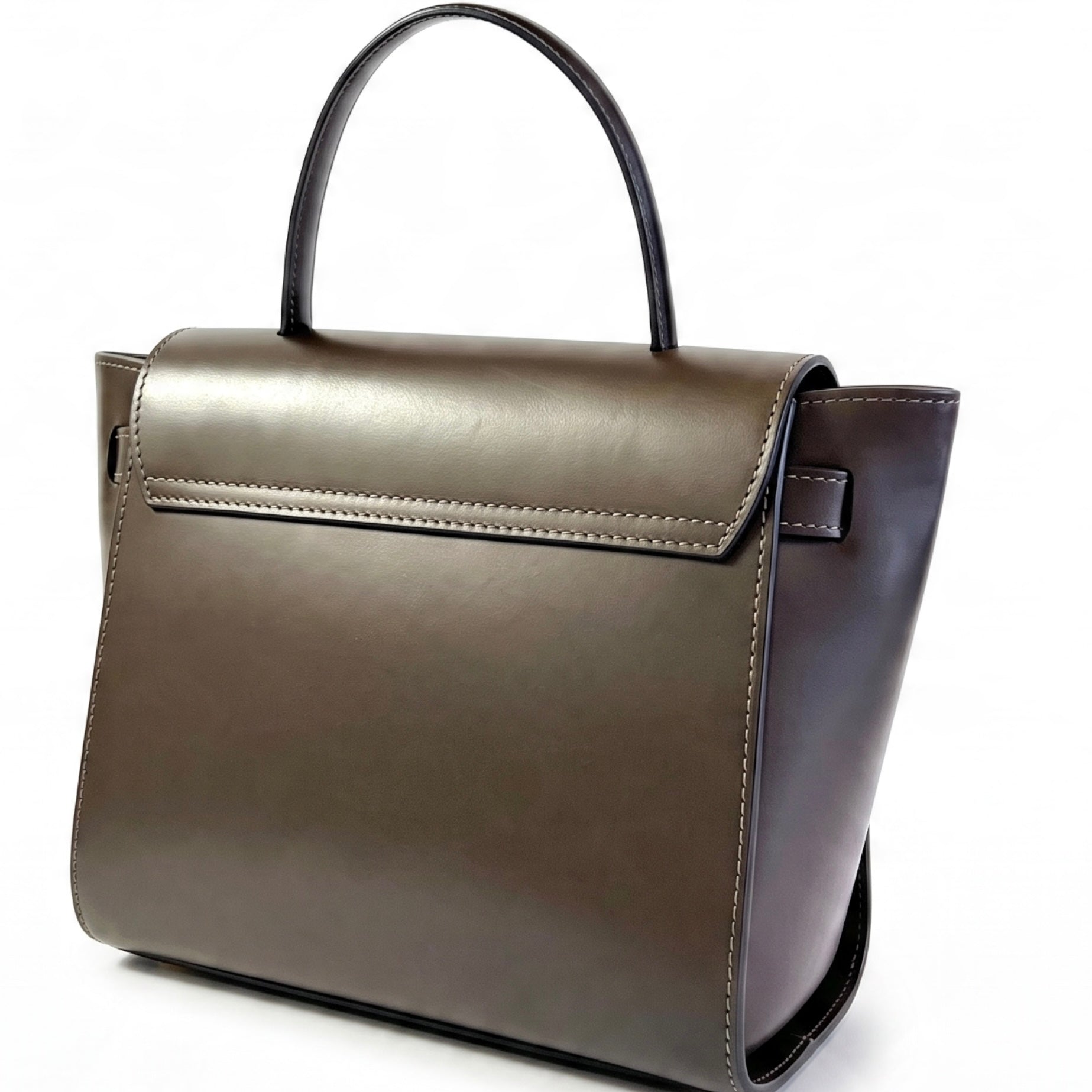 THE DIANA SMOOTH LEATHER TOP HANDLE BAG