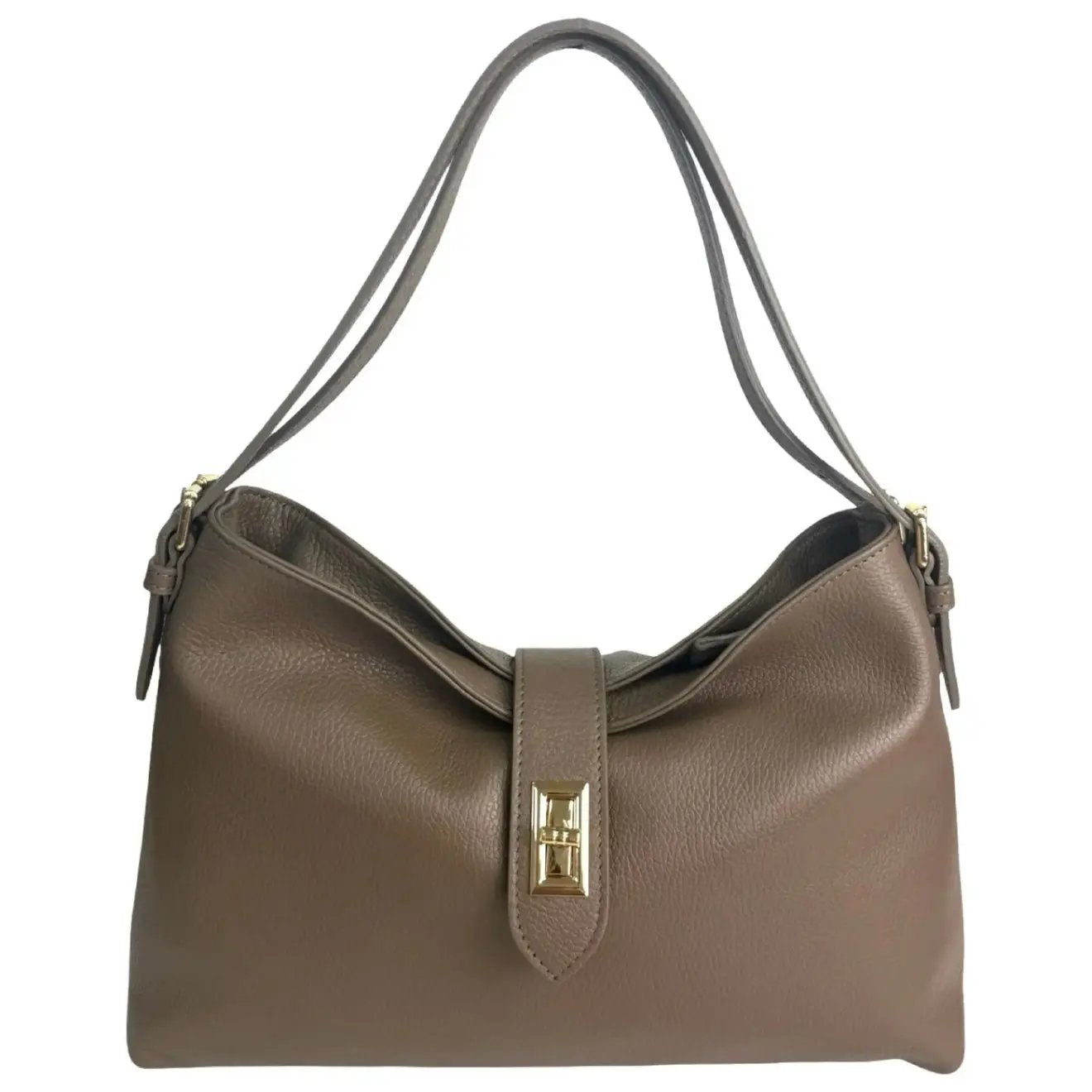 THE CLARA LEATHER SLOUCH BAG thebagicon