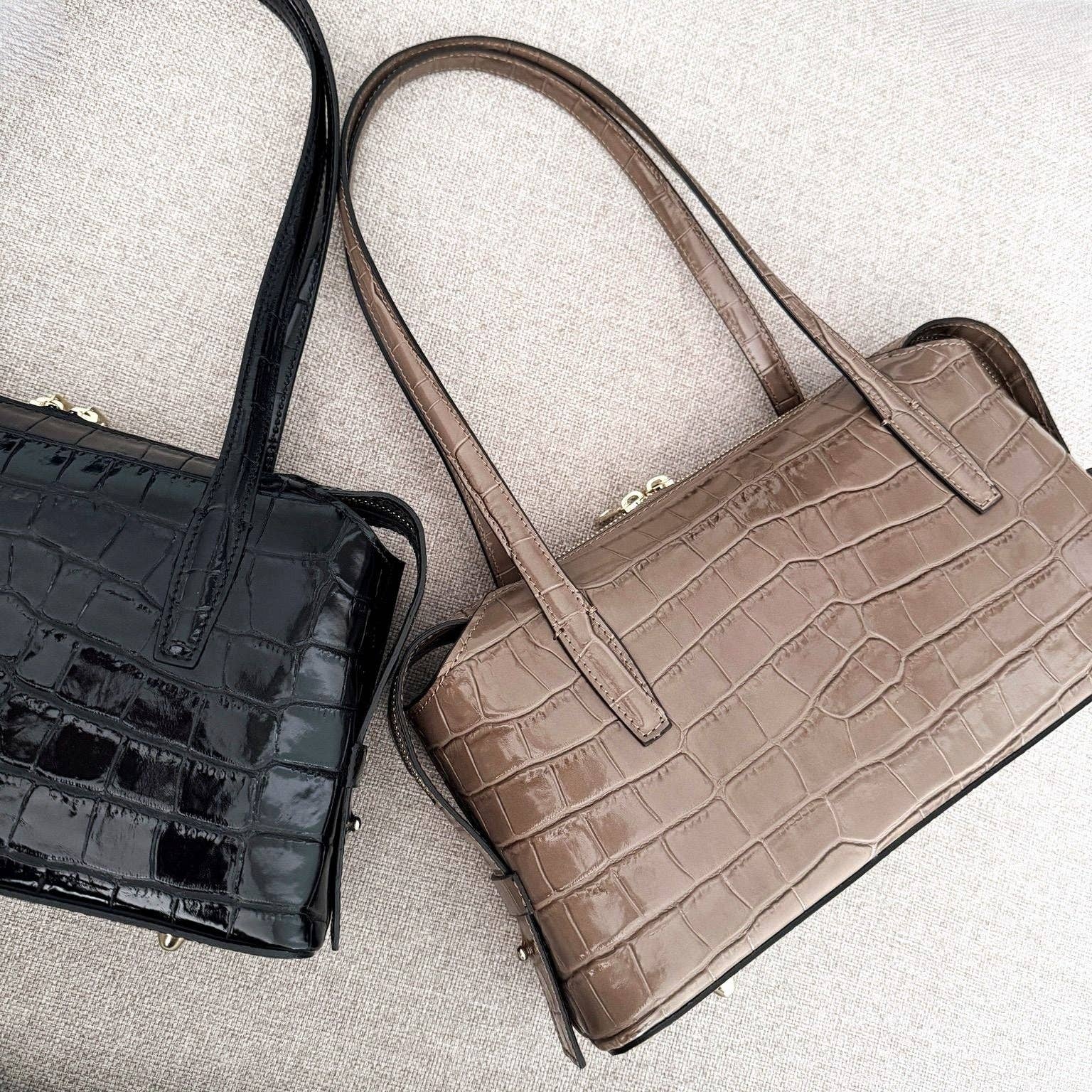 THE LORETTA EAST-WEST SHOULDER BAG