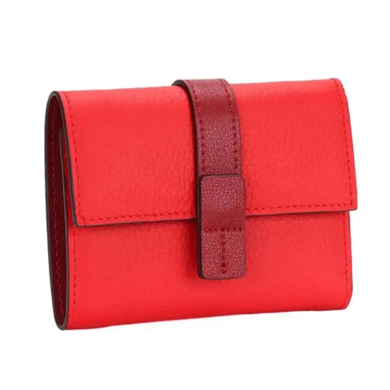 PEBBLED LEATHER WALLET thebagicon