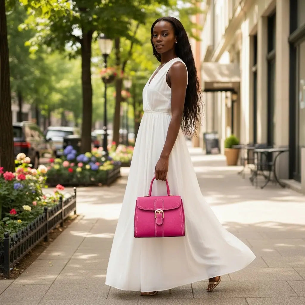 THE CONSTANCE SATCHEL BAG thebagicon