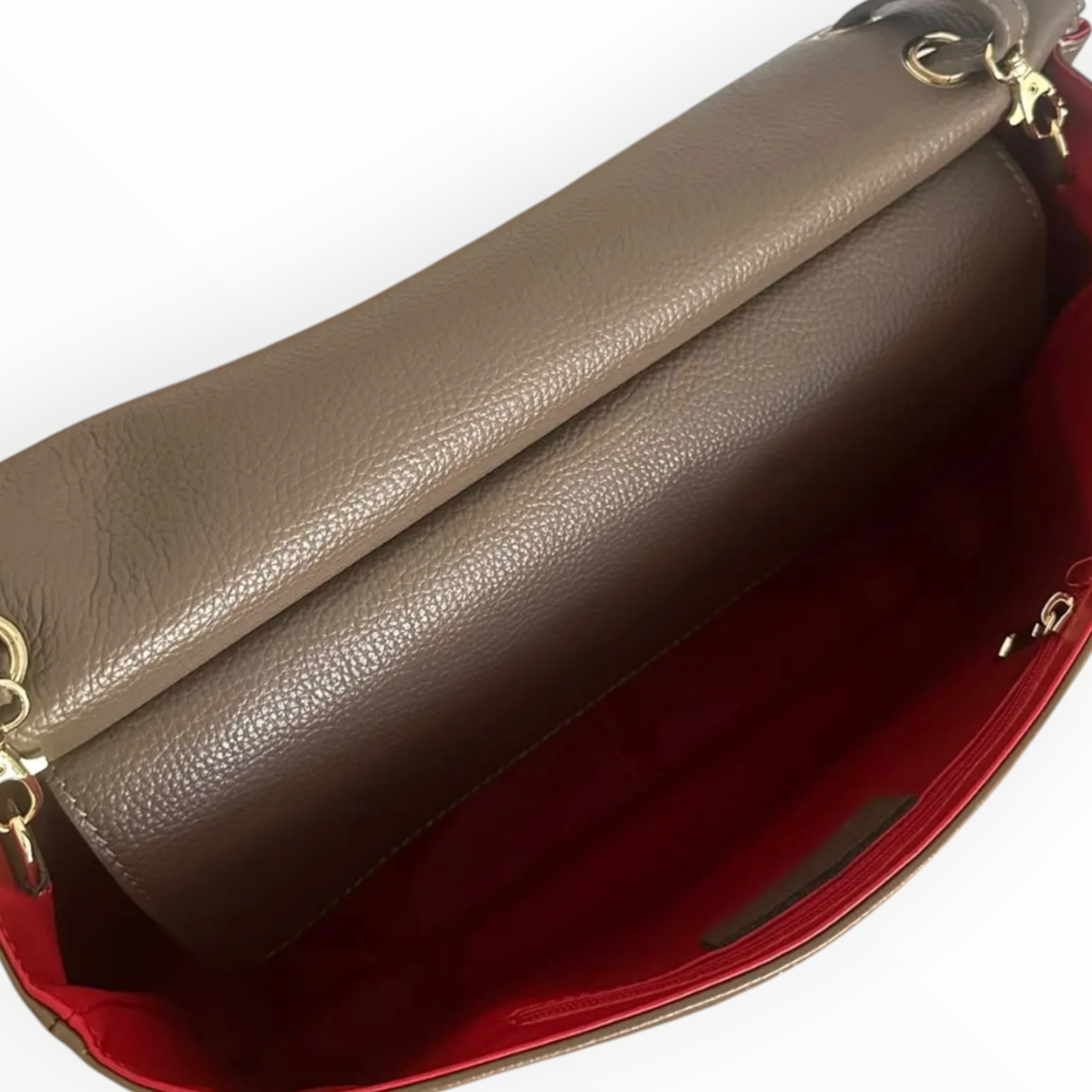 WILMA LARGE LEATHER SHOULDER BAG