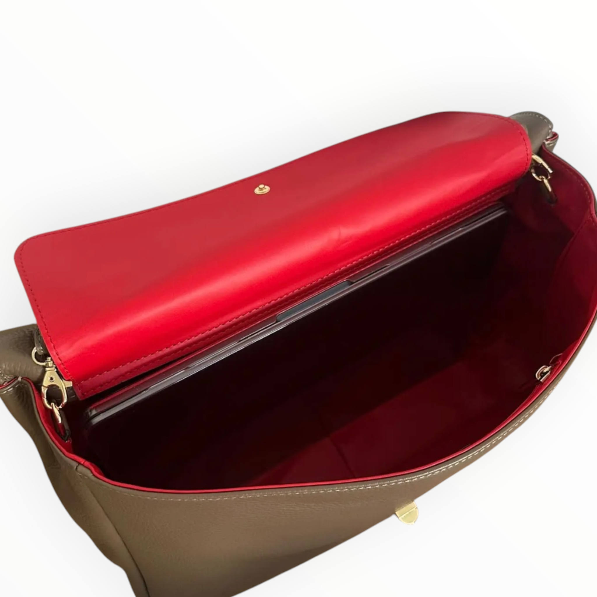 WILMA LARGE LEATHER SHOULDER BAG