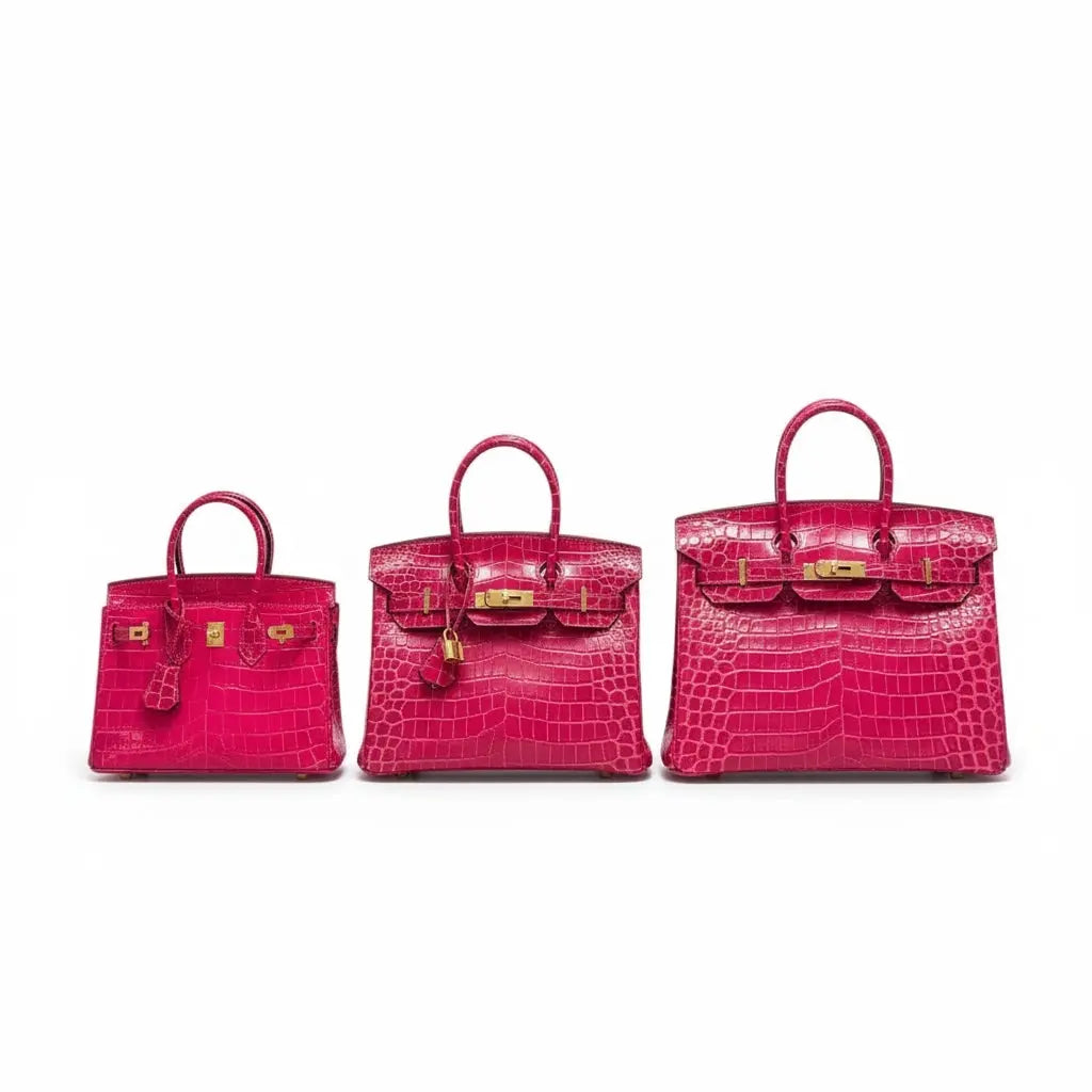THE GWEN - CROC EMBOSSED thebagicon