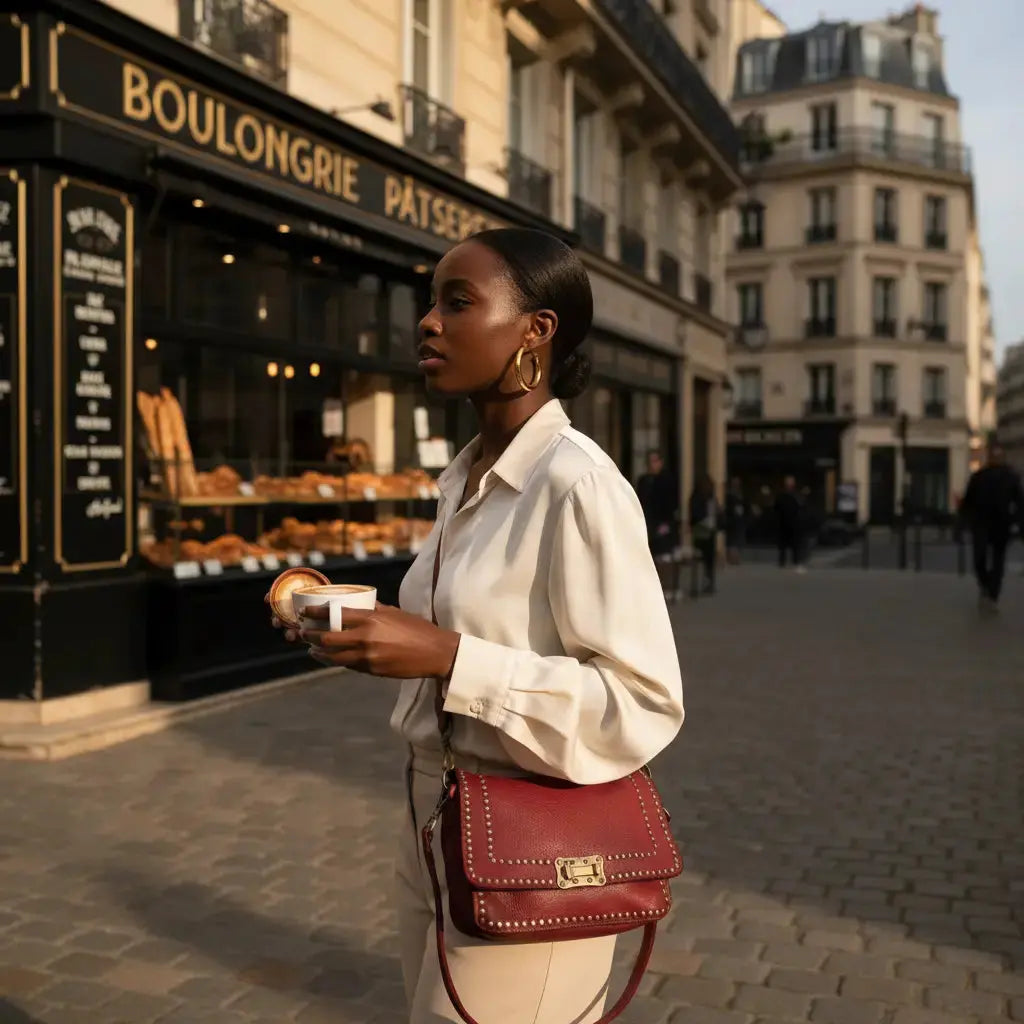 THE MAGGIE VINTAGE LEATHER SHOULDER BAG thebagicon