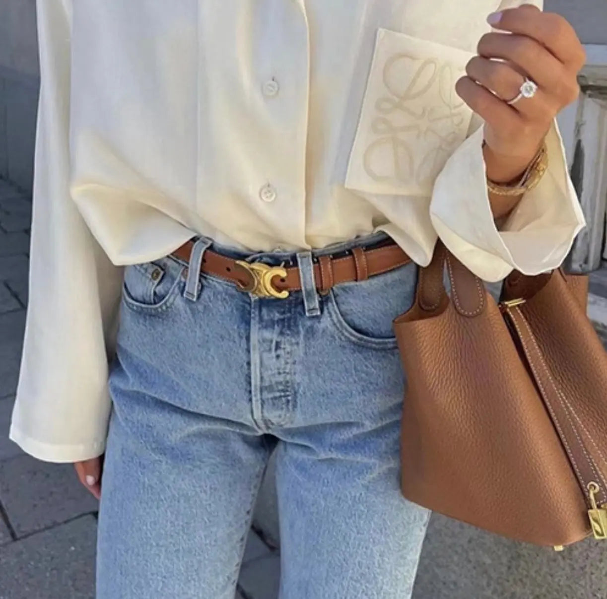The Kathleen Bucket Bag Nanabags