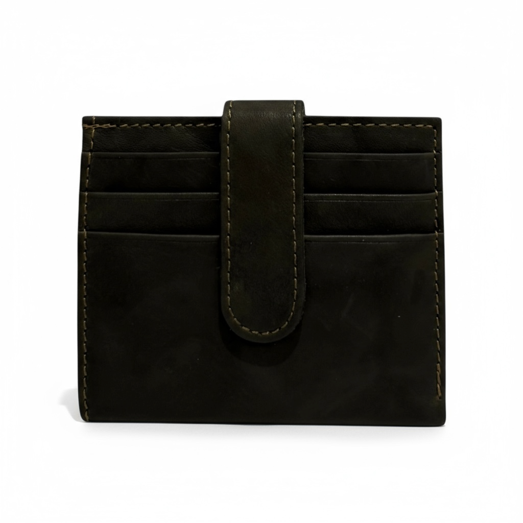 VINTAGE LEATHER CARD HOLDER