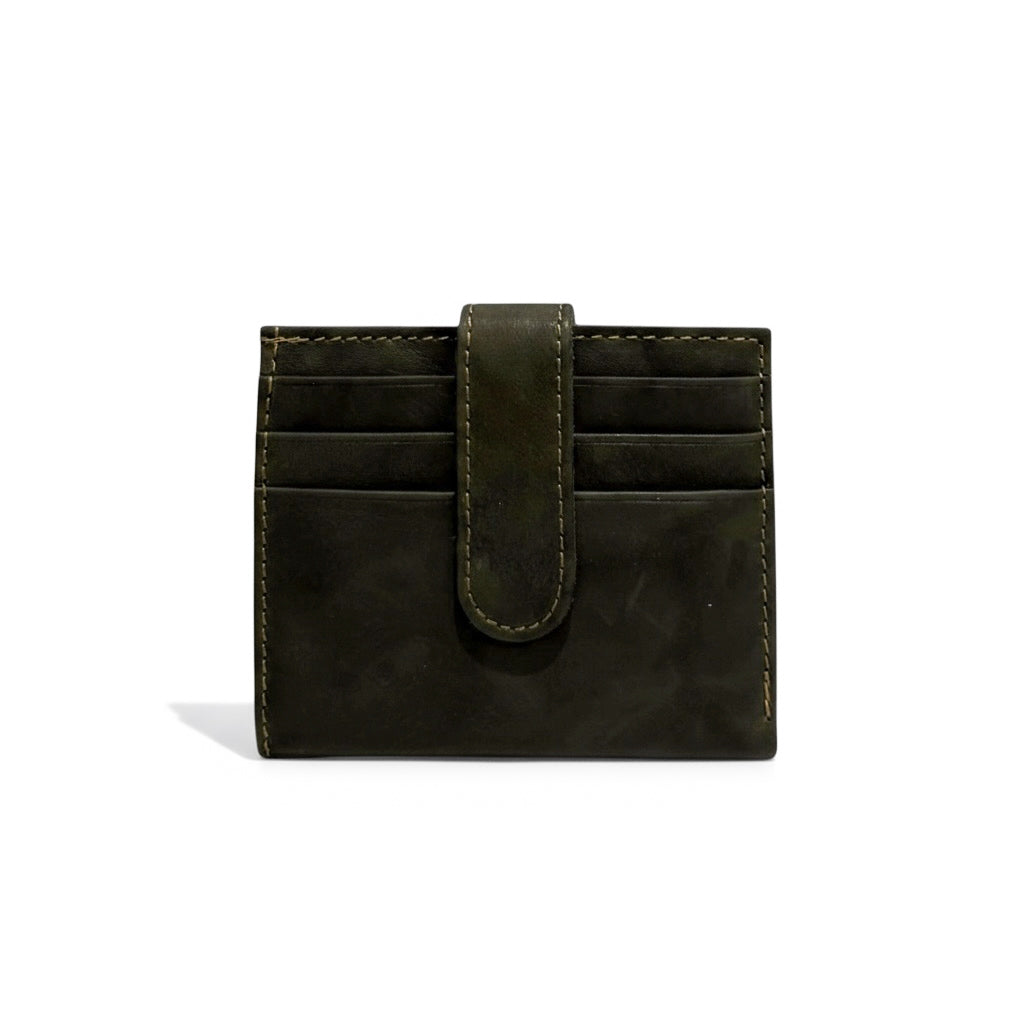 VINTAGE LEATHER CARD HOLDER