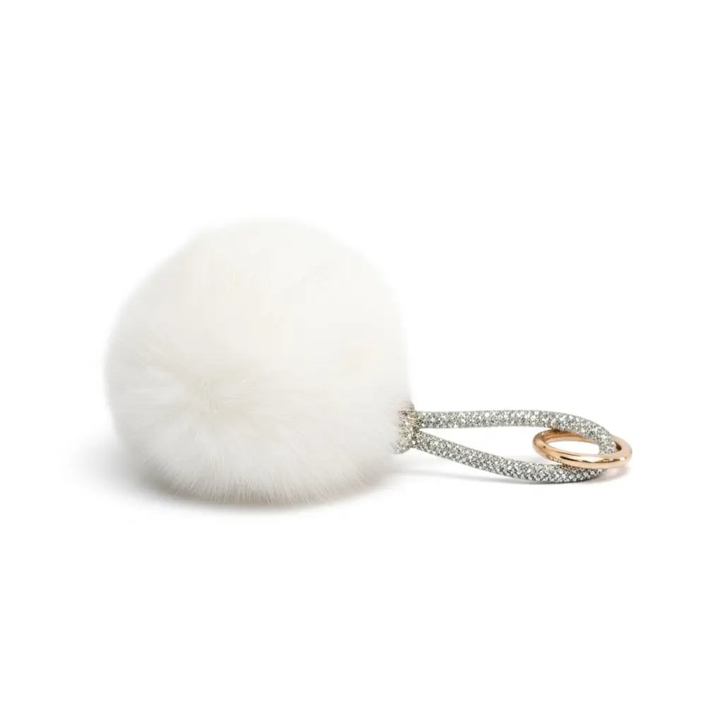 GLAM POUF HANDBAG CHARM thebagicon