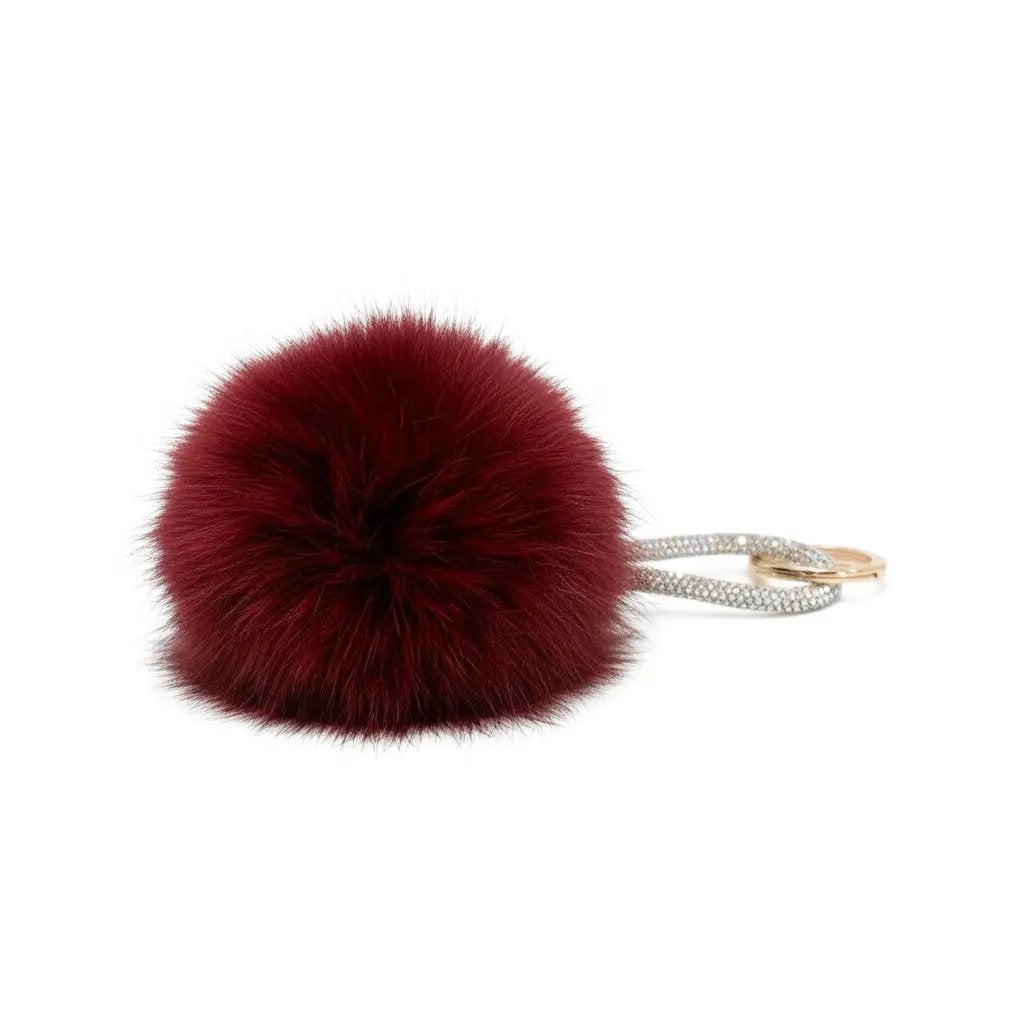 GLAM POUF HANDBAG CHARM thebagicon
