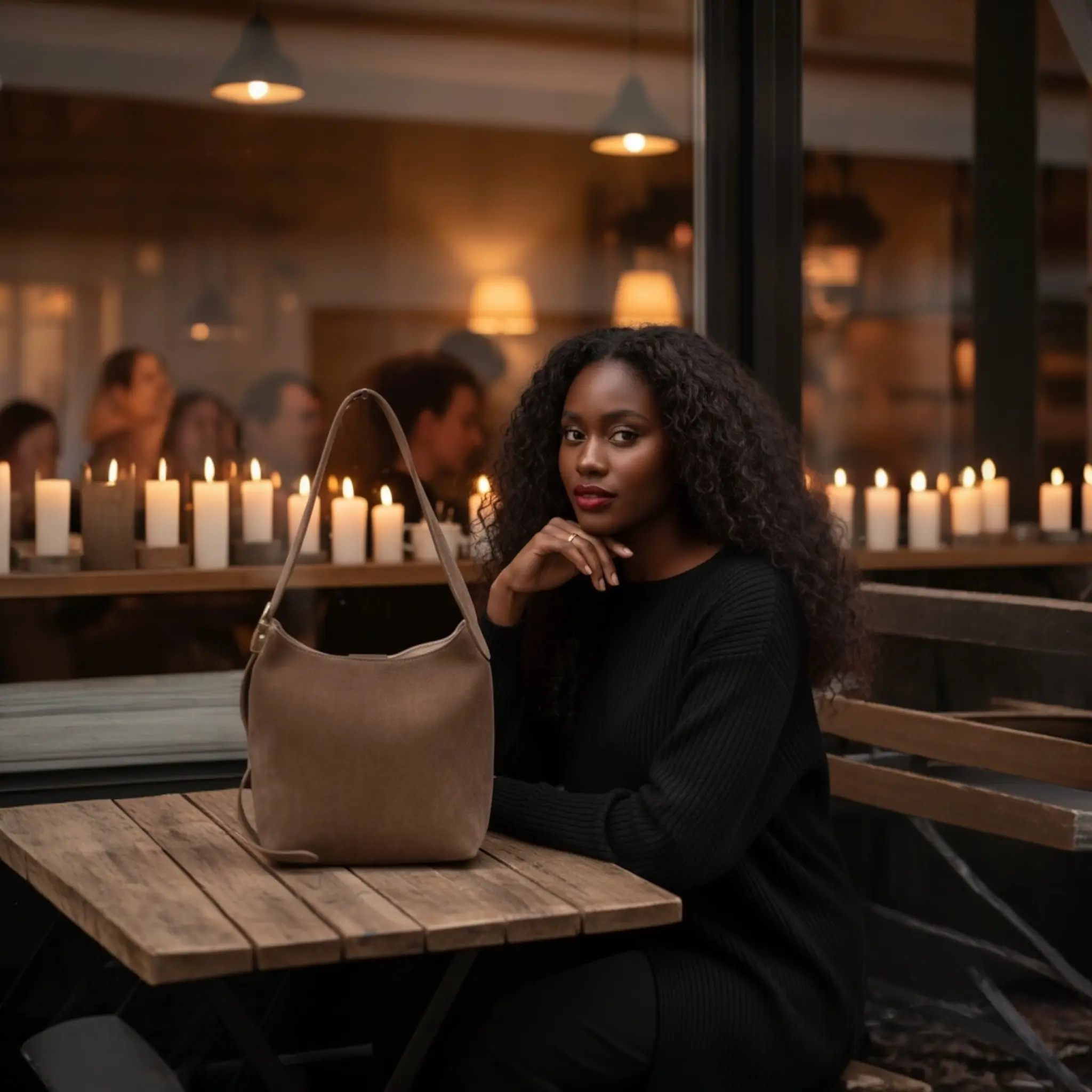 THE ELIZABETH SUEDE BUCKET BAG thebagicon