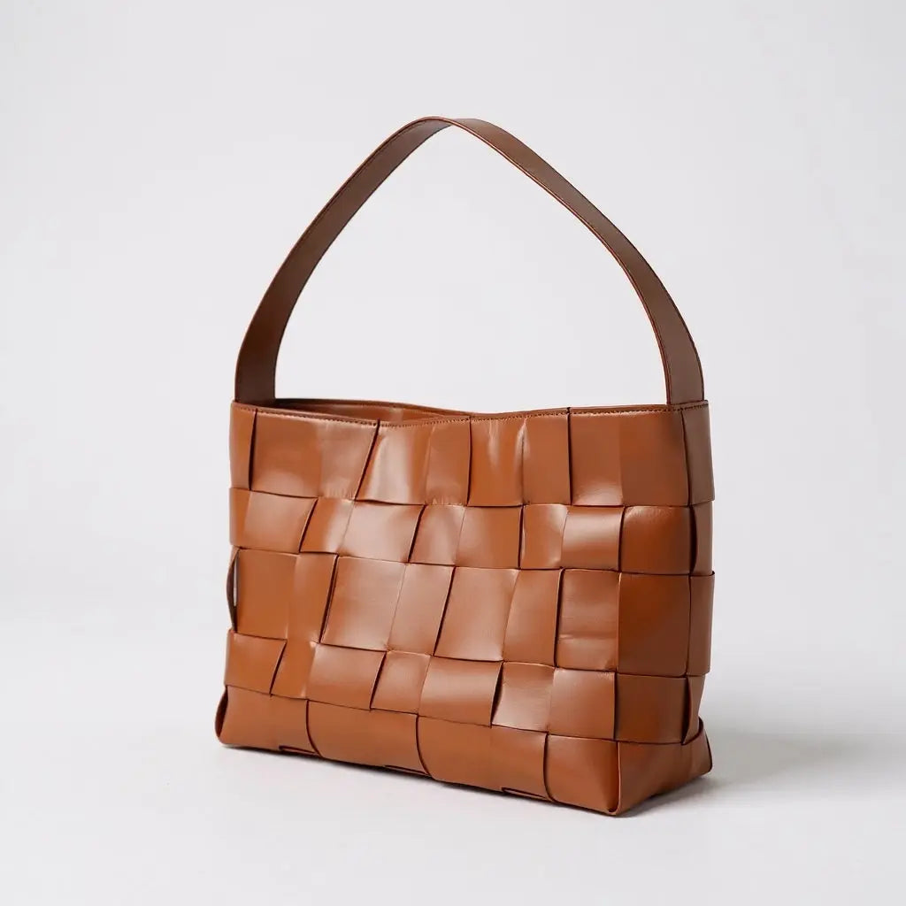 THE JOSEPHINE WOVEN TOTE thebagicon