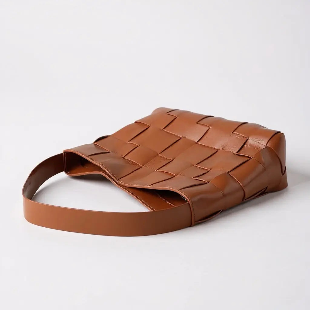 THE JOSEPHINE WOVEN TOTE thebagicon