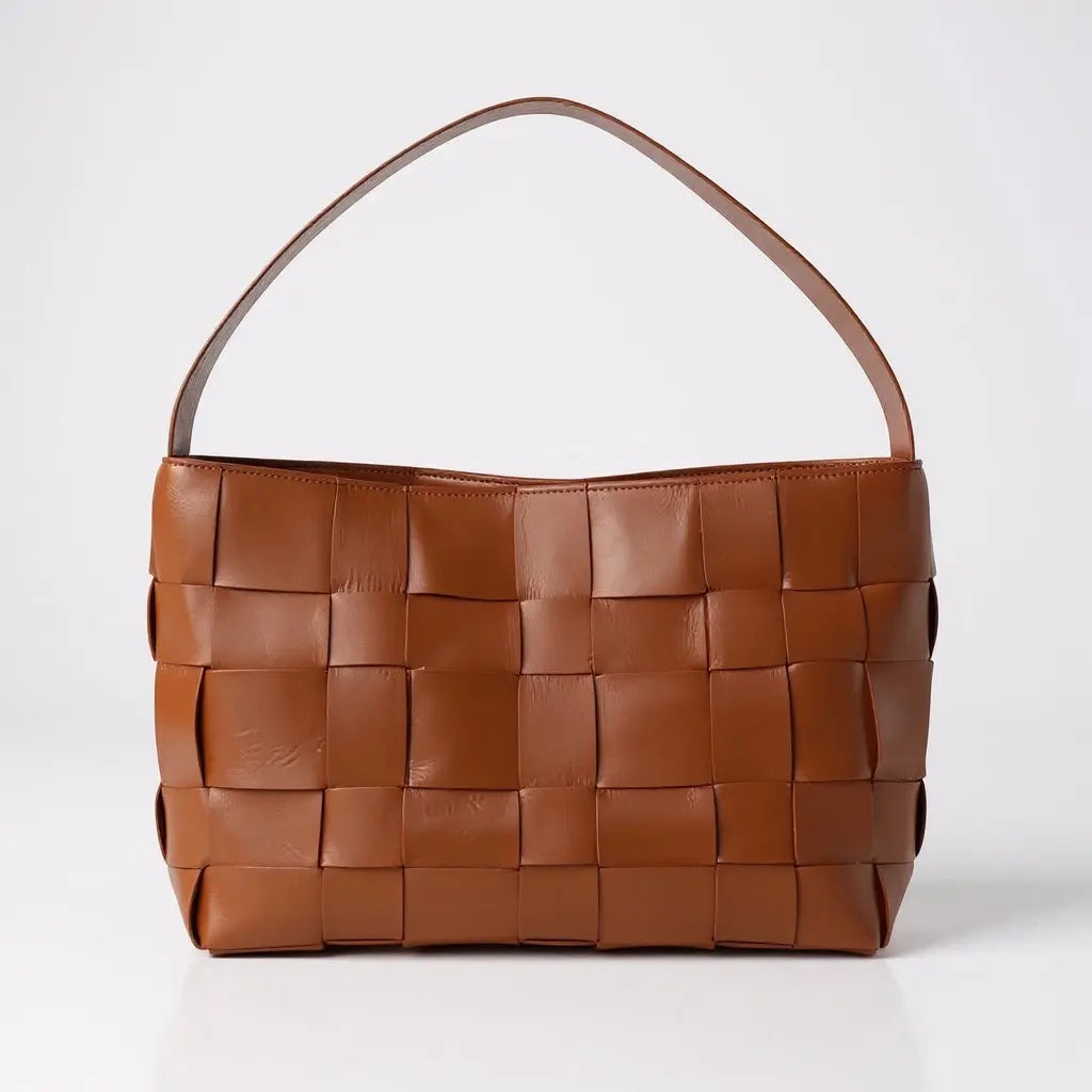 THE JOSEPHINE WOVEN TOTE thebagicon