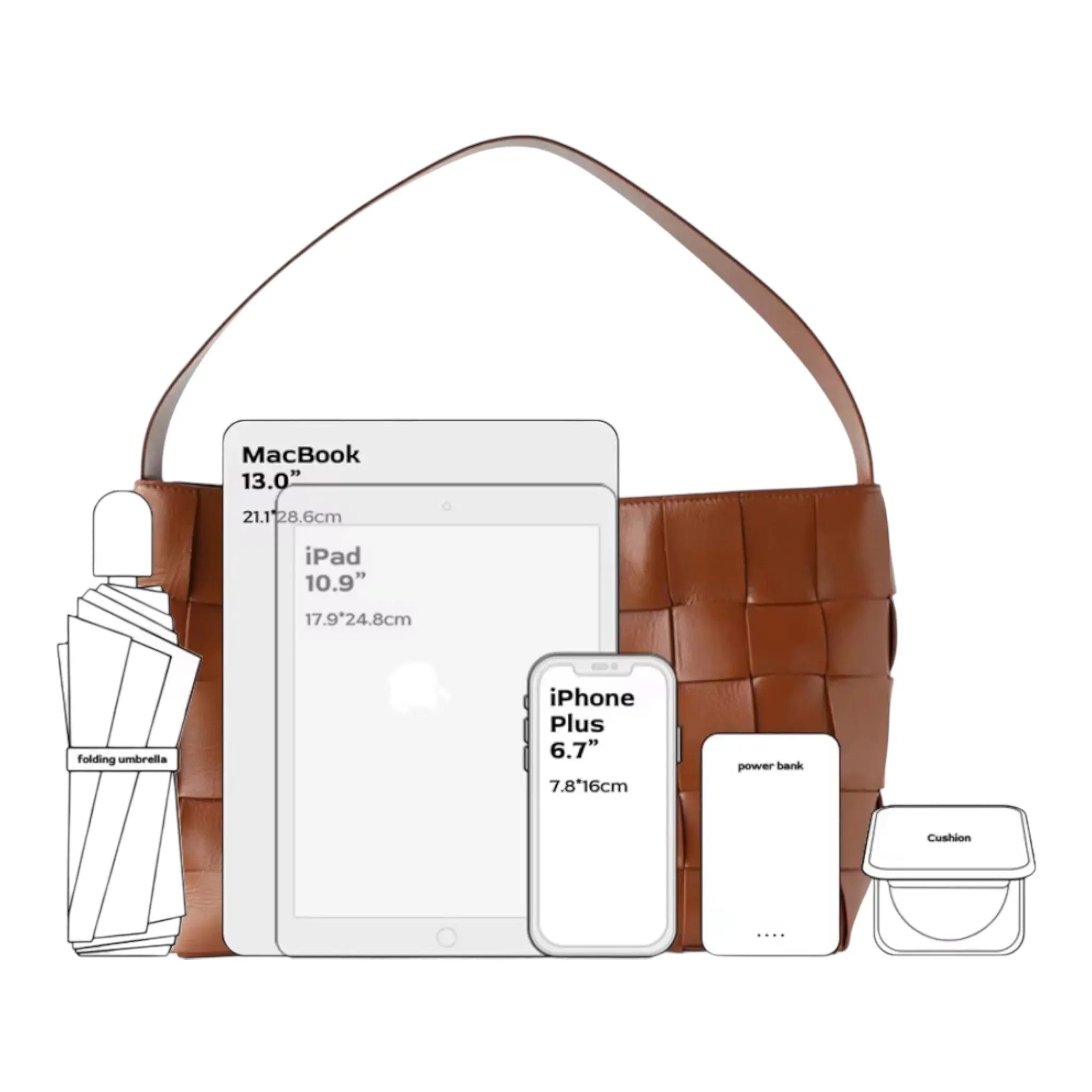 THE JOSEPHINE WOVEN TOTE thebagicon